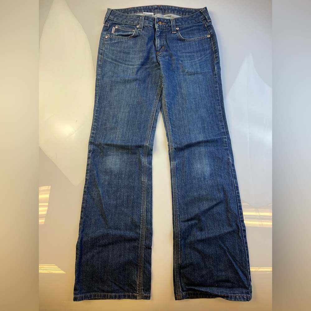 Carhartt Women's Dark Blue Bootcut Jeans